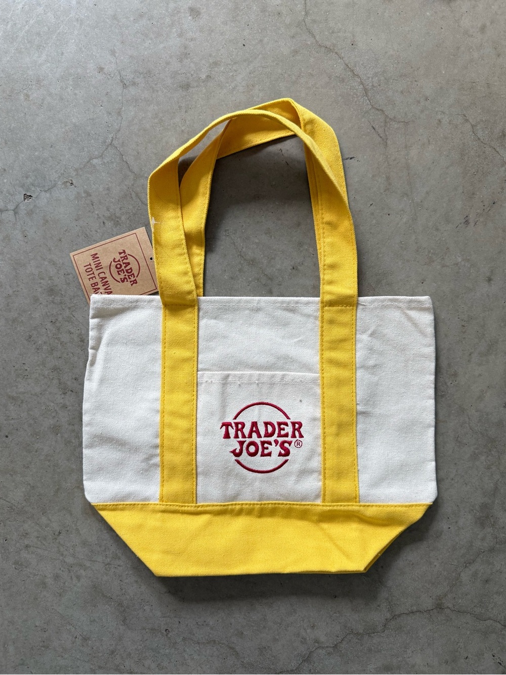 Trader Joe’s Mini Yellow Tote